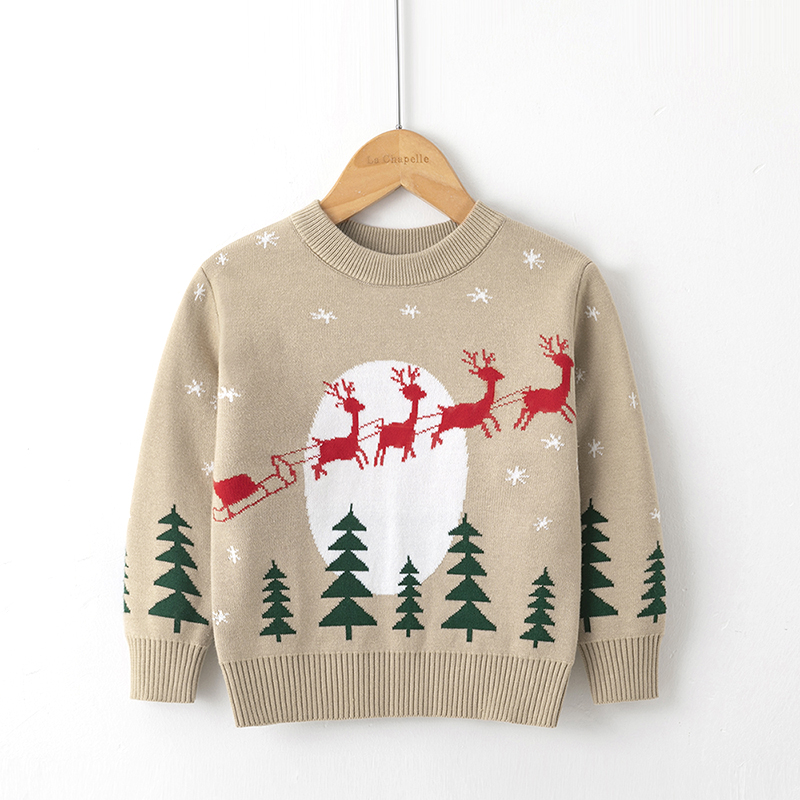 Kids Knitted Sweater Christmas Sweater Kids