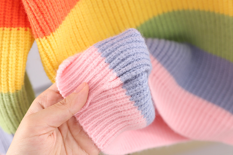 Kids Turtleneck Sweater Bottoming Shirt