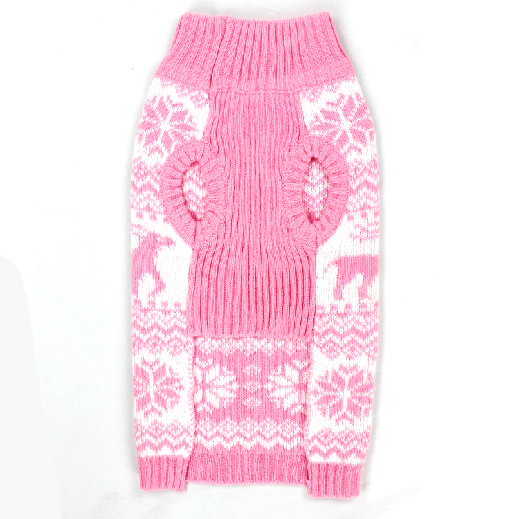 Christmas Pet Clothes knit Christmas Pattern