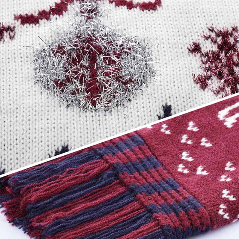 Tassel Festive Women's Christmas Sweater