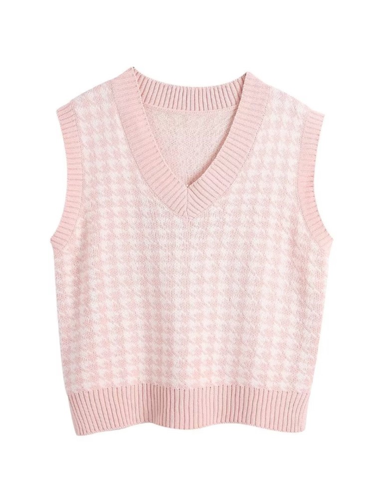 Sleeveless Vest New Sweater Loose Knitwear