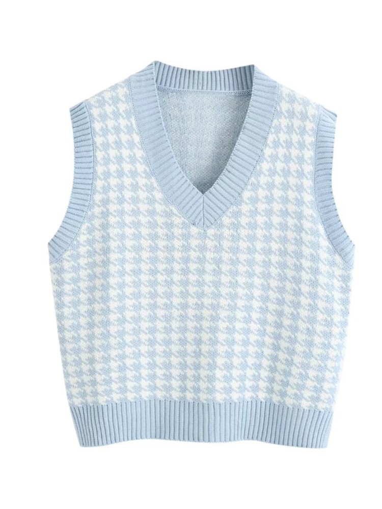 Sleeveless Vest New Sweater Loose Knitwear