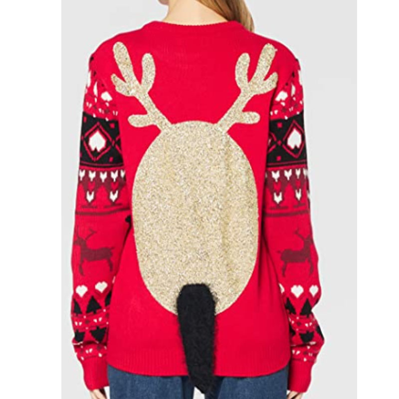 Long Sleeve Christmas Women's Pullover Sweater