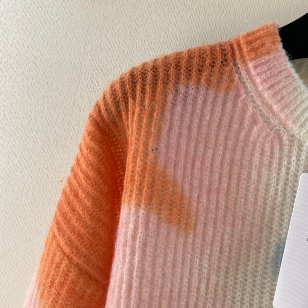 Roundneck Men's Printed Sweater Warm Knit