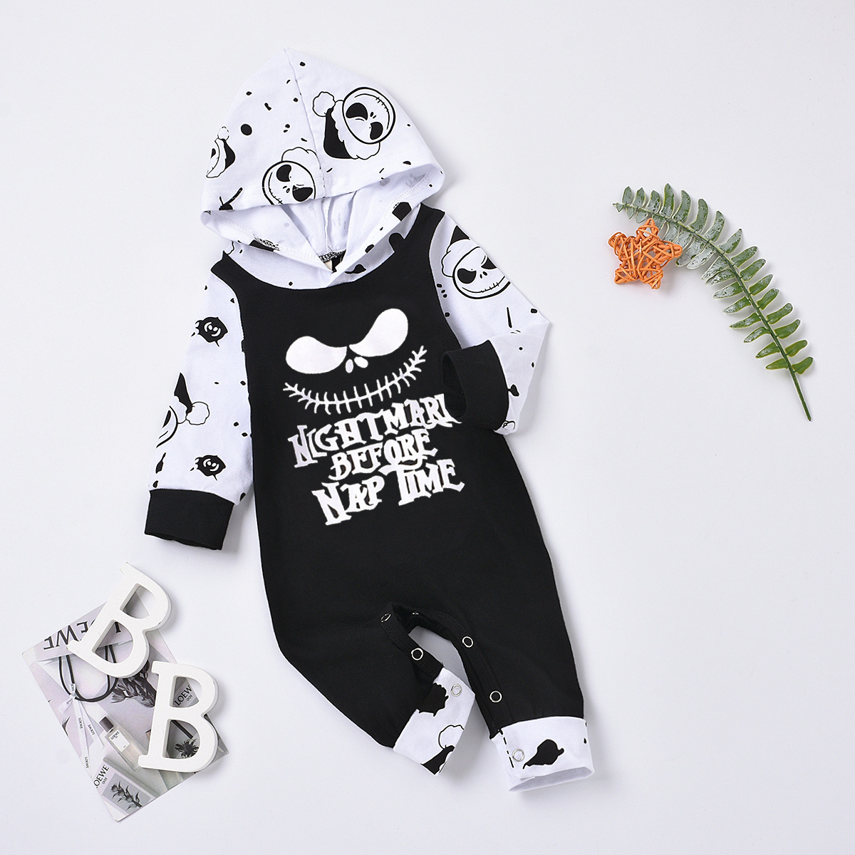 High Quality Sweater Boys' Halloween Overalls