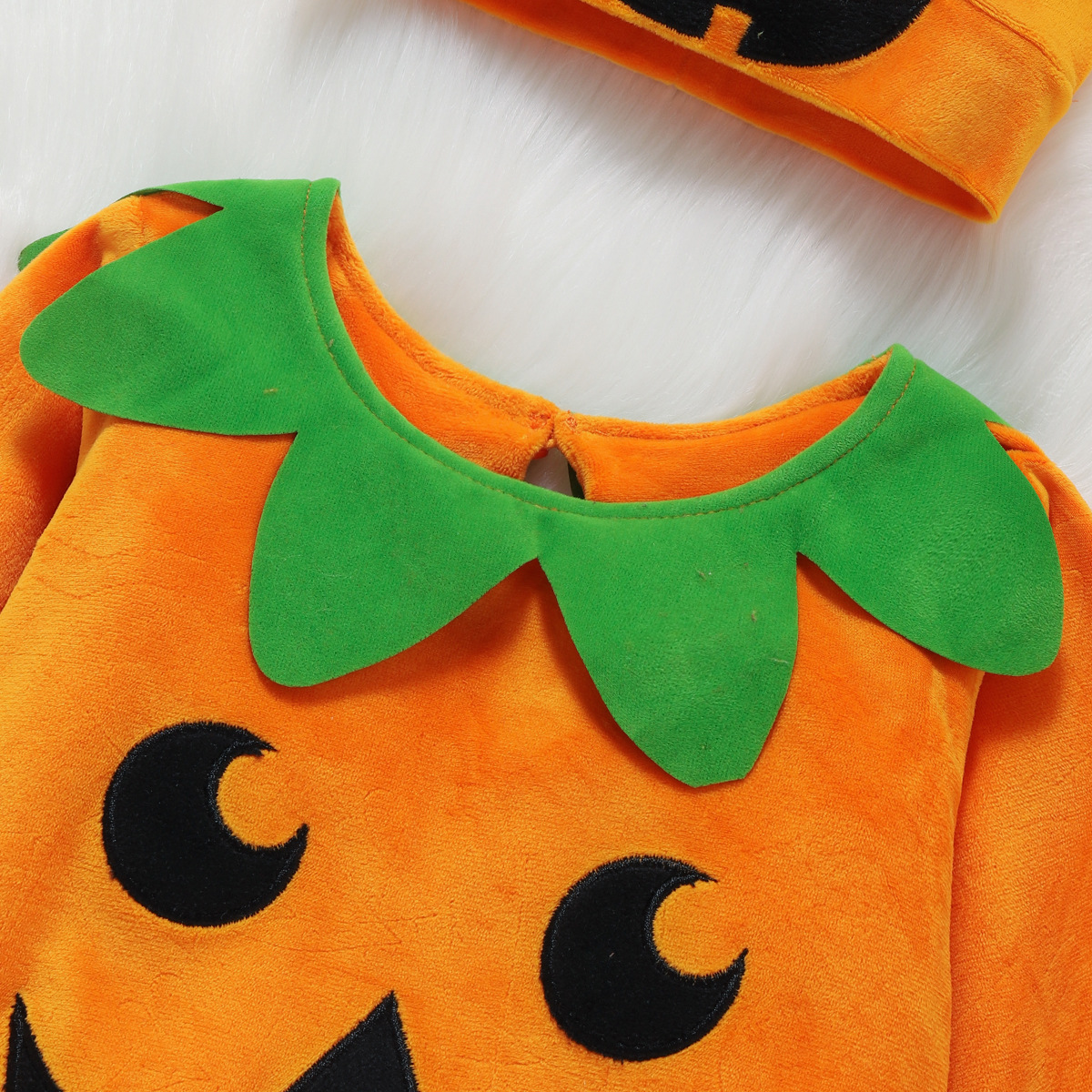 Pumpkin Halloween Orange Cute Children Sweater