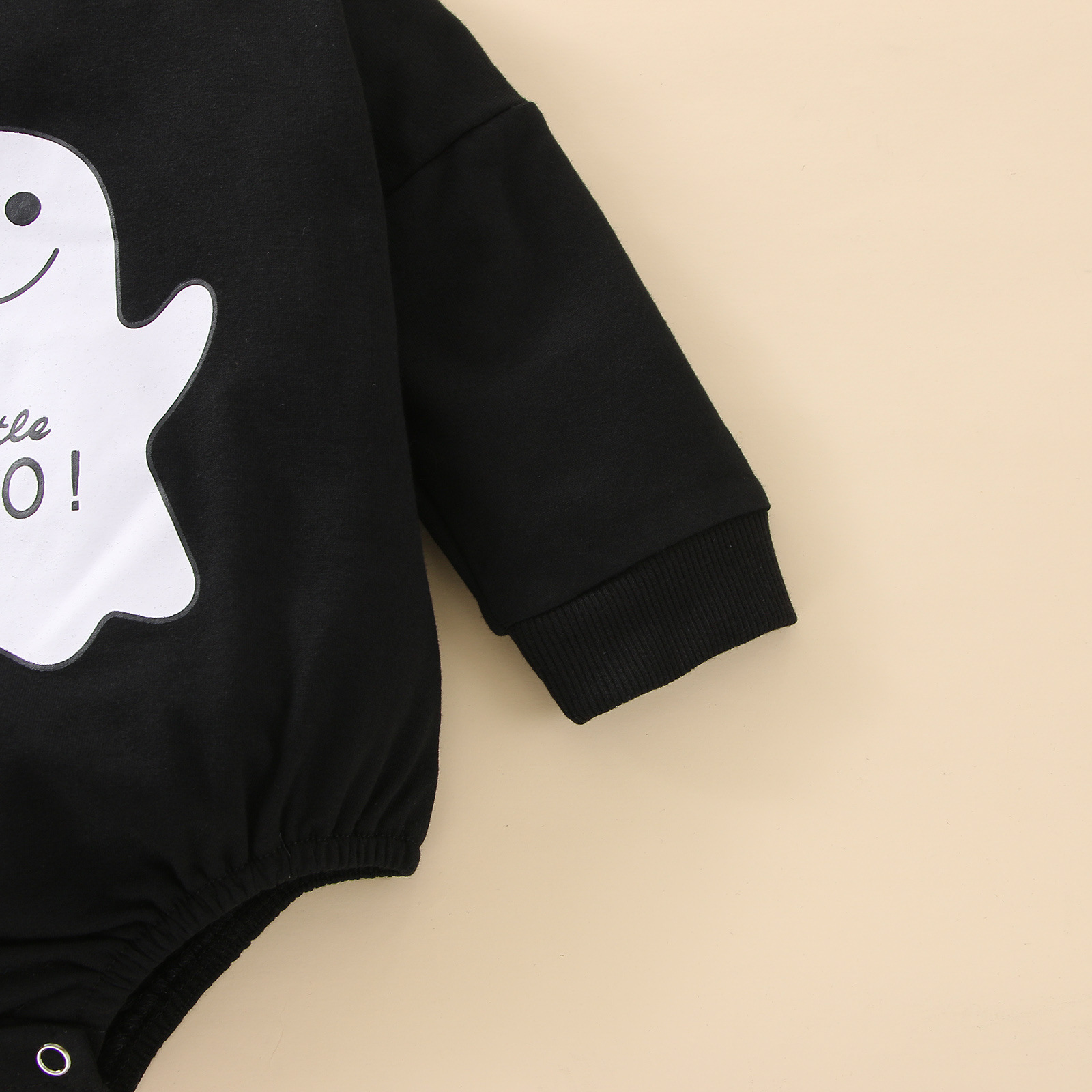 Spooky Black Cute Children's Hoodie Sweater