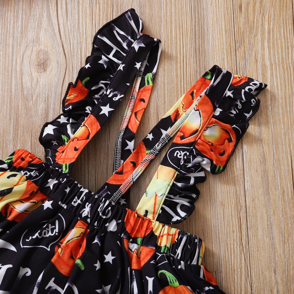 Halloween Sweater Girl Cute Pumpkin Dress
