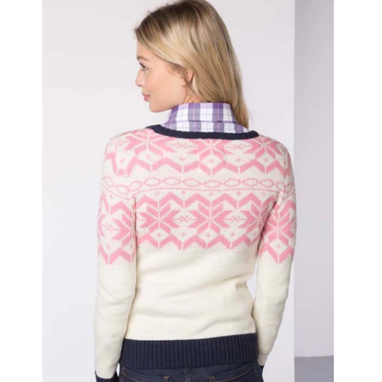 Women's Snowflake Christmas Pullover Top