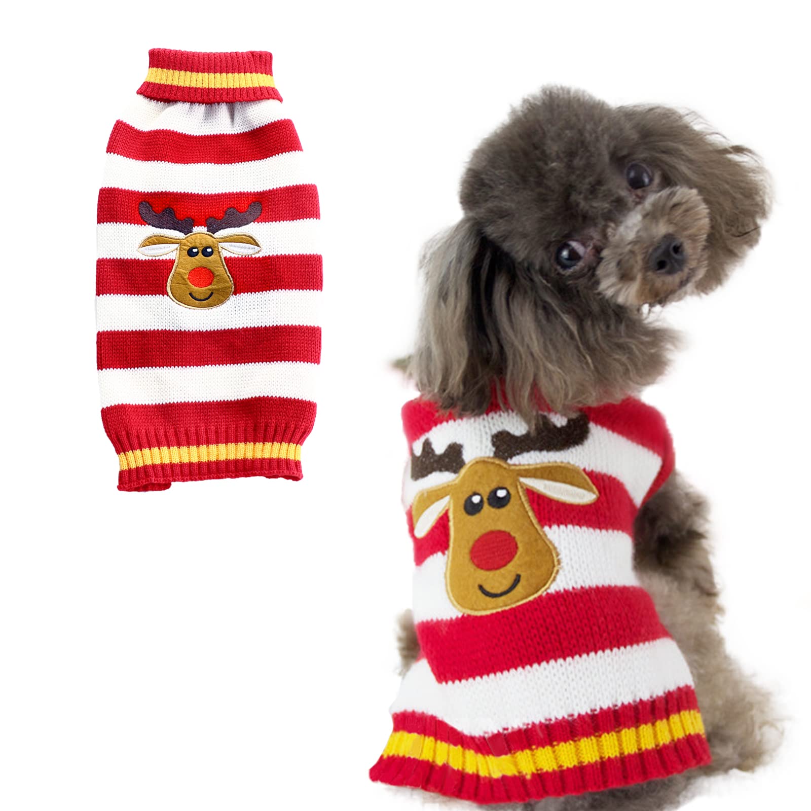 Pet Christmas Cat Dog Sweater Pullover