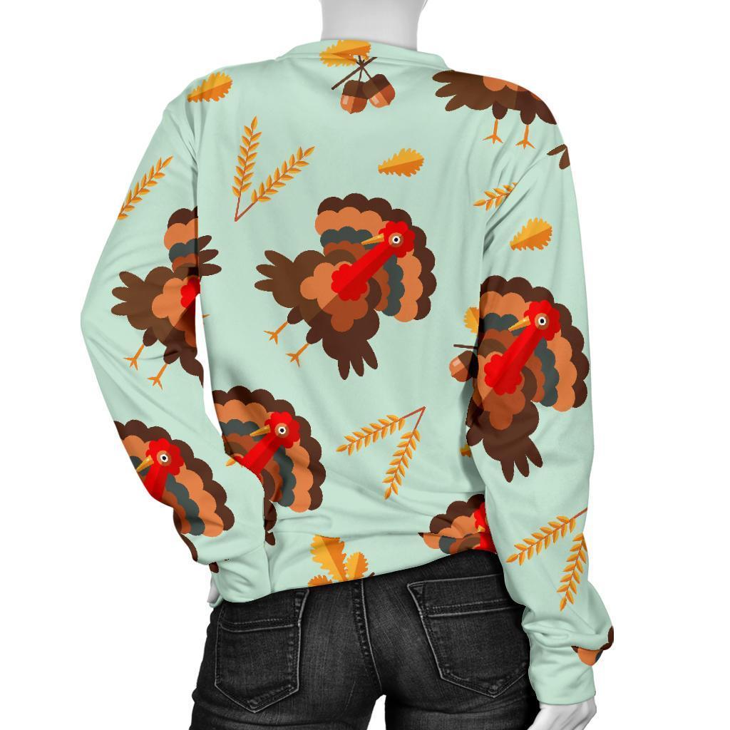 Thanksgiving Men's Oneck Print Hoodie