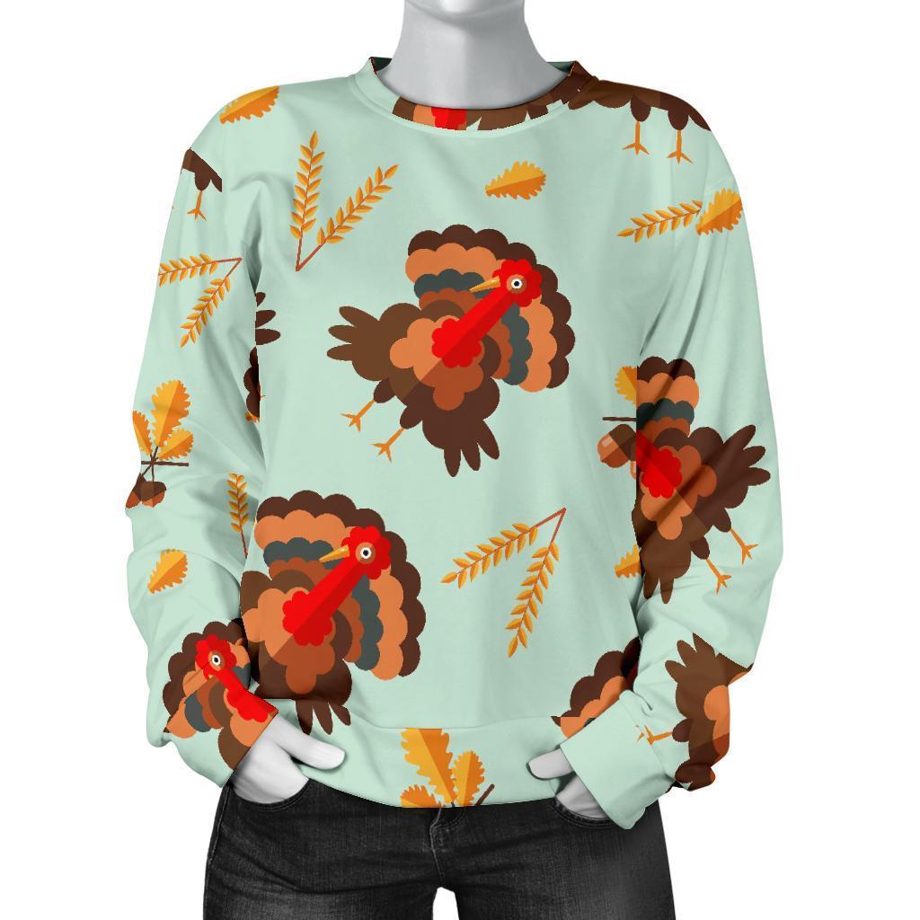 Thanksgiving Men's Oneck Print Hoodie