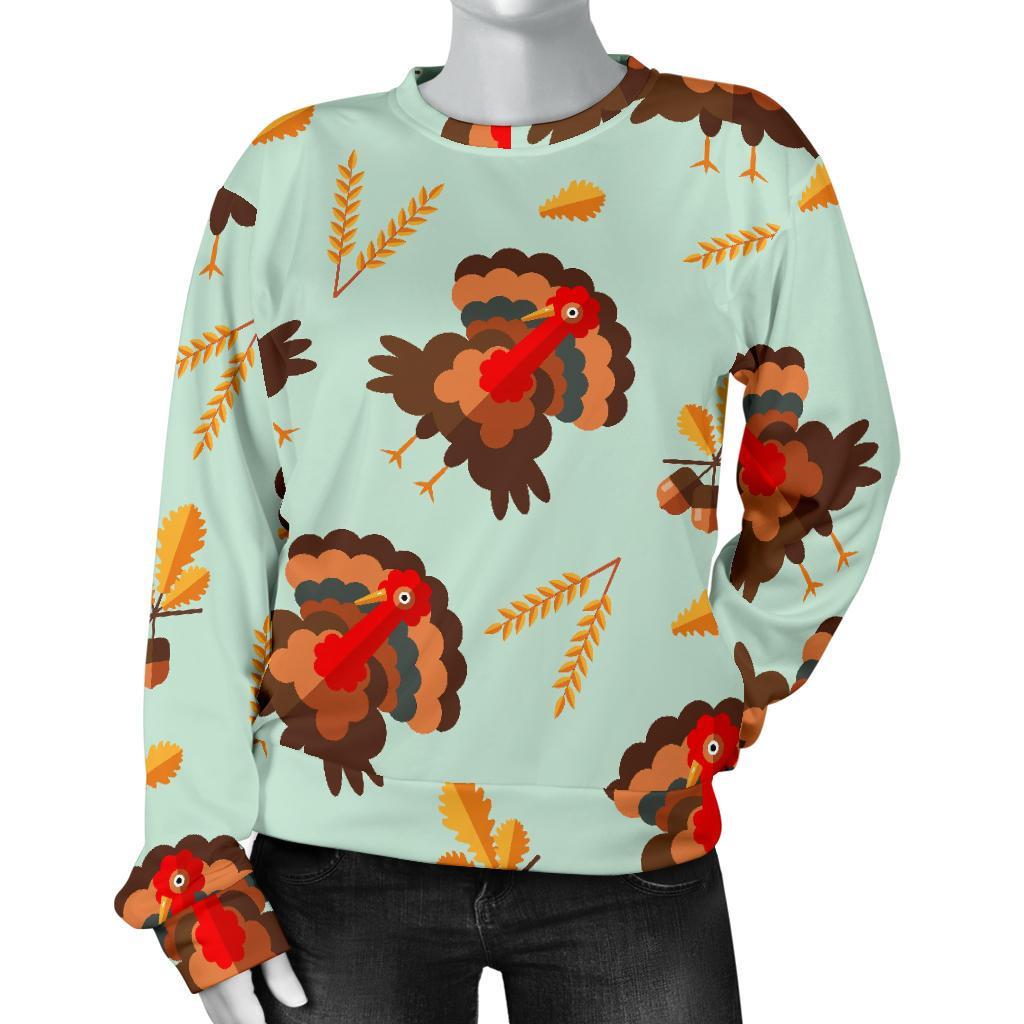 Thanksgiving Men's Oneck Print Hoodie