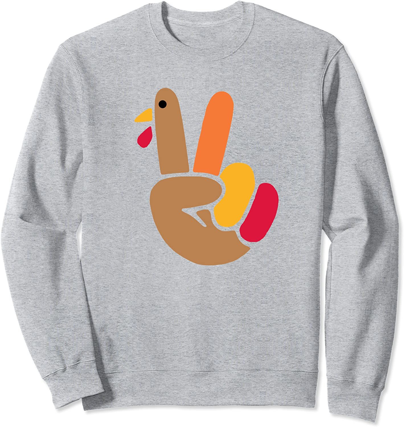Thanksgiving Men's Roundneck Printed Pullover
