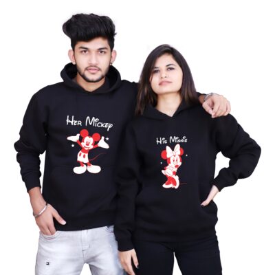 Valentine's Day Printed Hoodie Thermal Top
