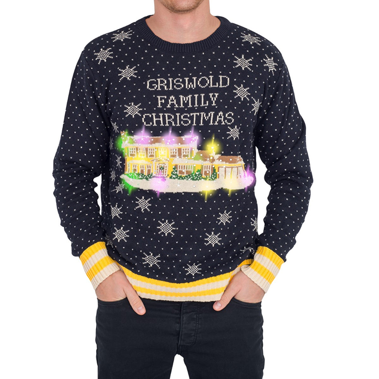 Led Lights Family Christmas Ugly Sweater