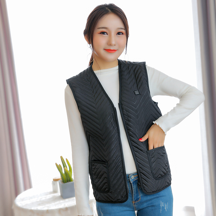 Women Trapping Sweat USB Heating Vest