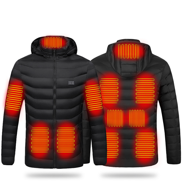 USB Warming Unisex Hoodie Heated Coat