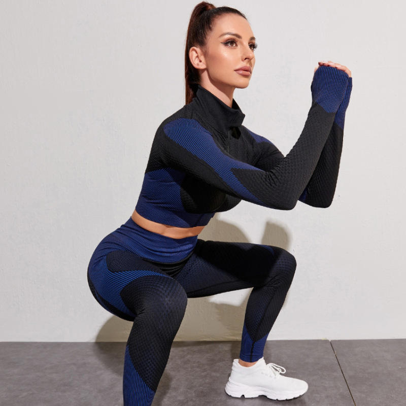 Quick Dry High Waist Women Sets Yoga Suit