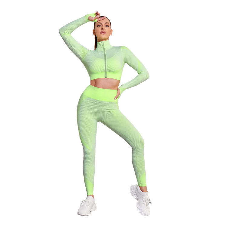 Quick Dry High Waist Women Sets Yoga Suit