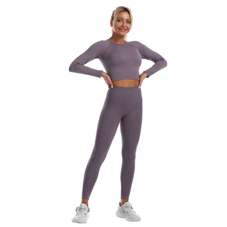 High Waist Leggings Yoga Seamless Suit