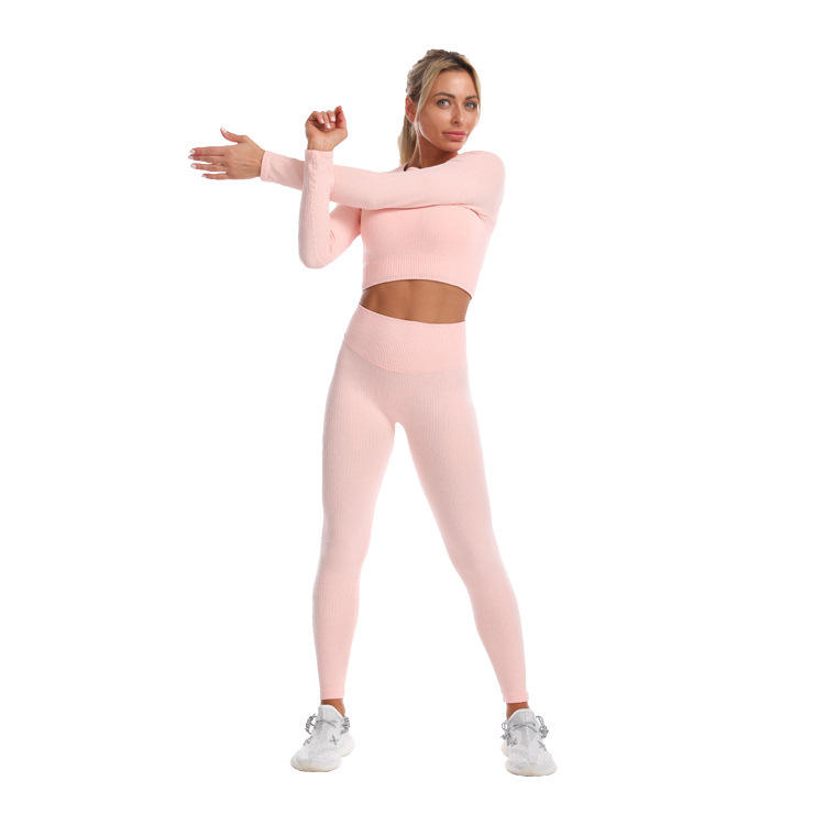 High Waist Leggings Yoga Seamless Suit