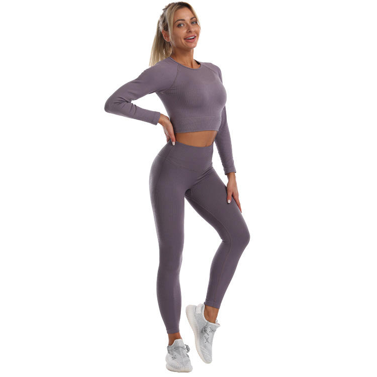 High Waist Leggings Yoga Seamless Suit