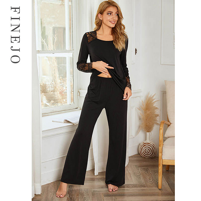 Cotton Silk Pajamas Ladies Summer Pajamas Suit