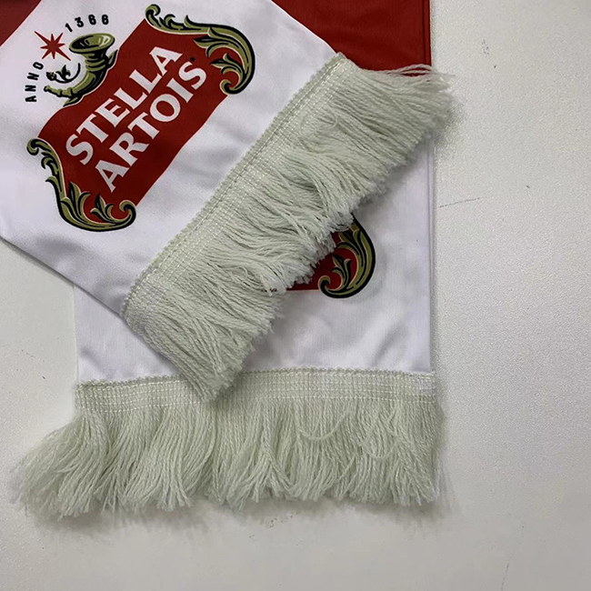 Polyester Sport Mens Knitted Scarf