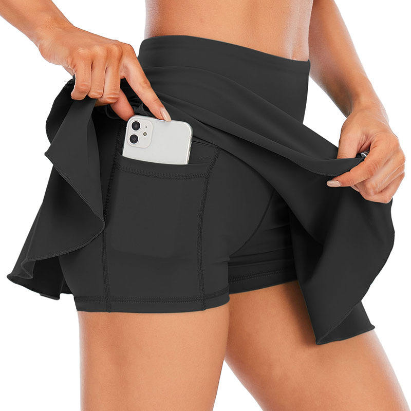 Volleyball Shorts Pleated Skirts Sports Skorts