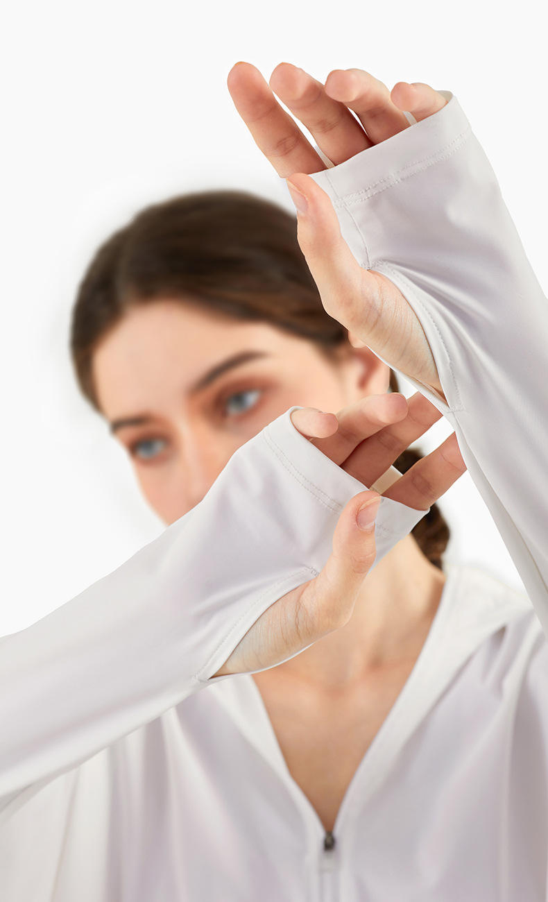 YogaLong Sleeve Sports Tops For Women Nylon Zipper Yoga