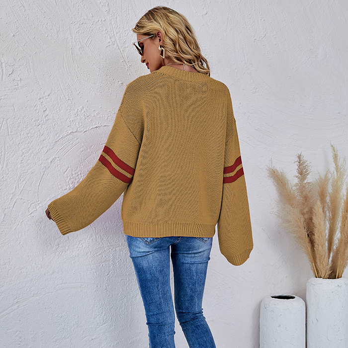 Autumn New Women's Knitted Pullover Sweater