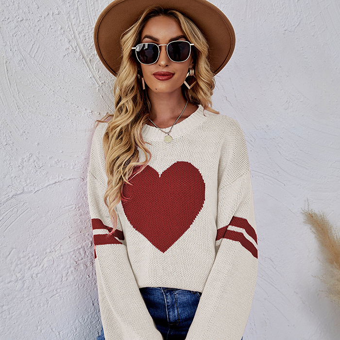 Autumn New Women's Knitted Pullover Sweater