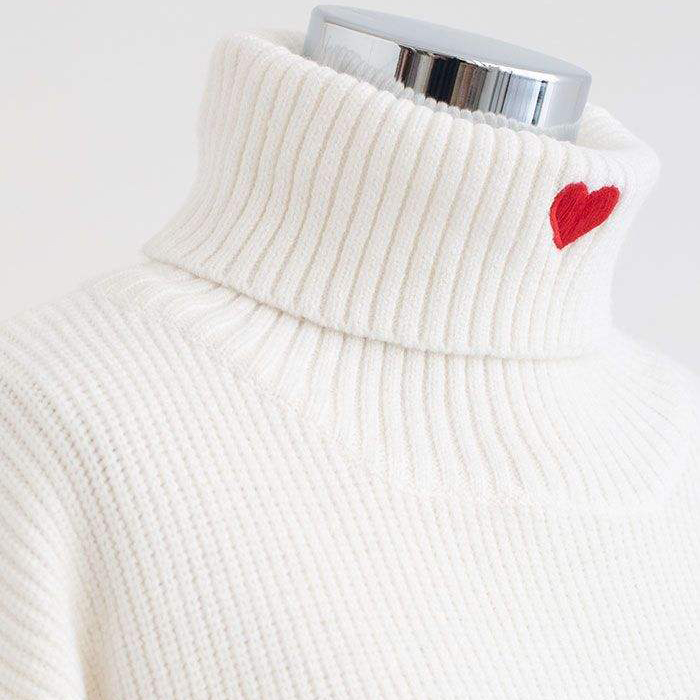 Valentines's Day Red Heart Women's Sweater