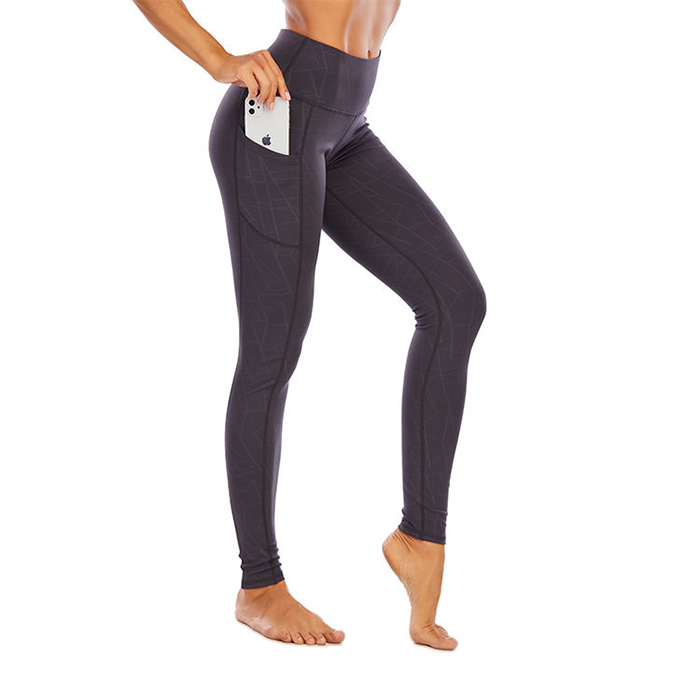 Yoga Pants Women Keep Fit Leggings With 2 Pockets Dry Sweat