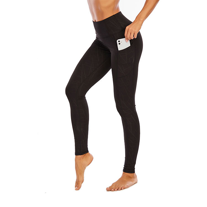 Yoga Pants Women Keep Fit Leggings With 2 Pockets Dry Sweat