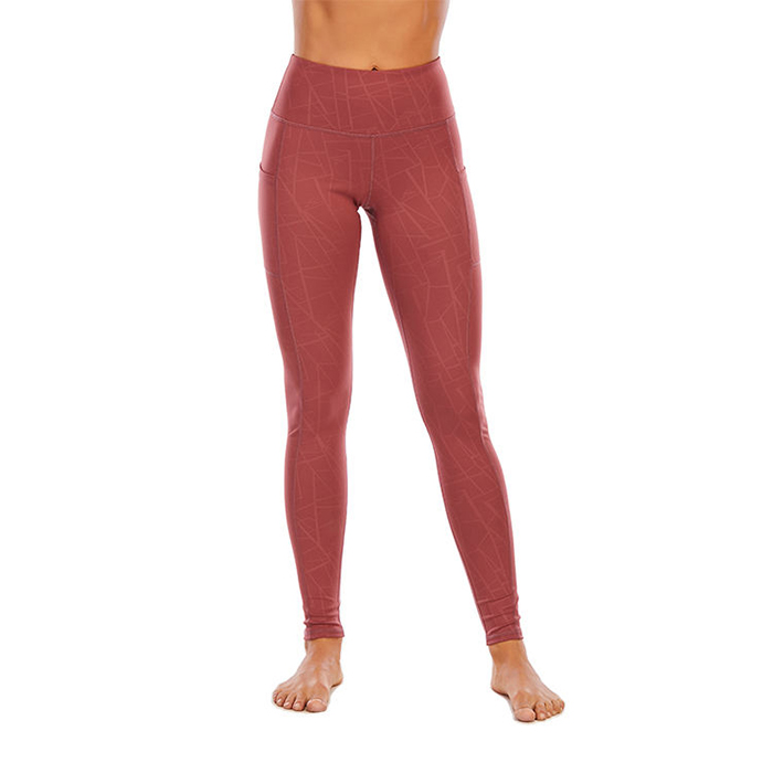 Yoga Pants Women Keep Fit Leggings With 2 Pockets Dry Sweat