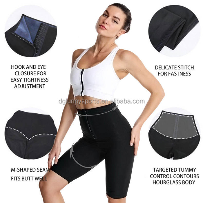 Shapewear Tummy Control Yoga Leggings Sweating Storm
