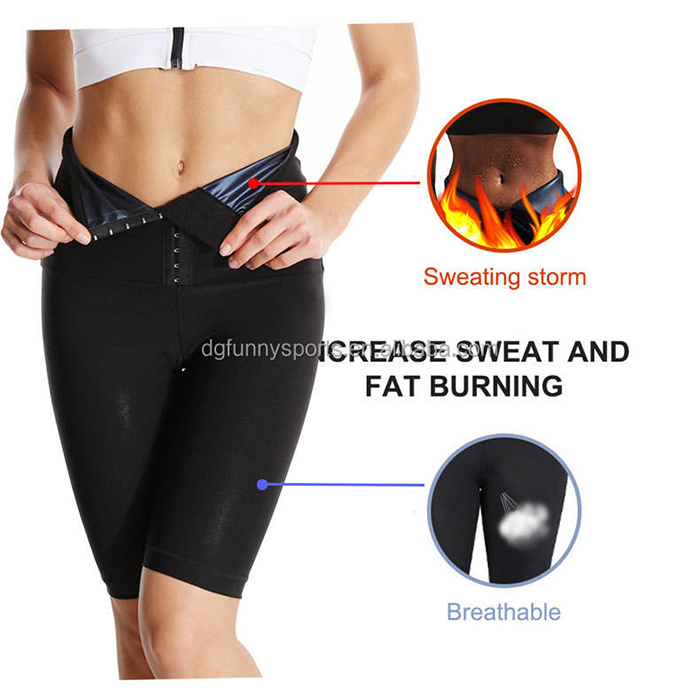 Shapewear Tummy Control Yoga Leggings Sweating Storm