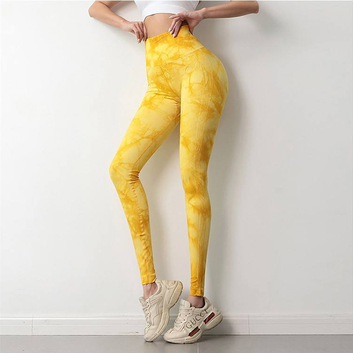 Tie Dye Quick-drying High Waistbutt Lifting Yoga Pants