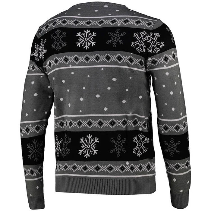Basketball Pattern Festive Female Xmas Pullover