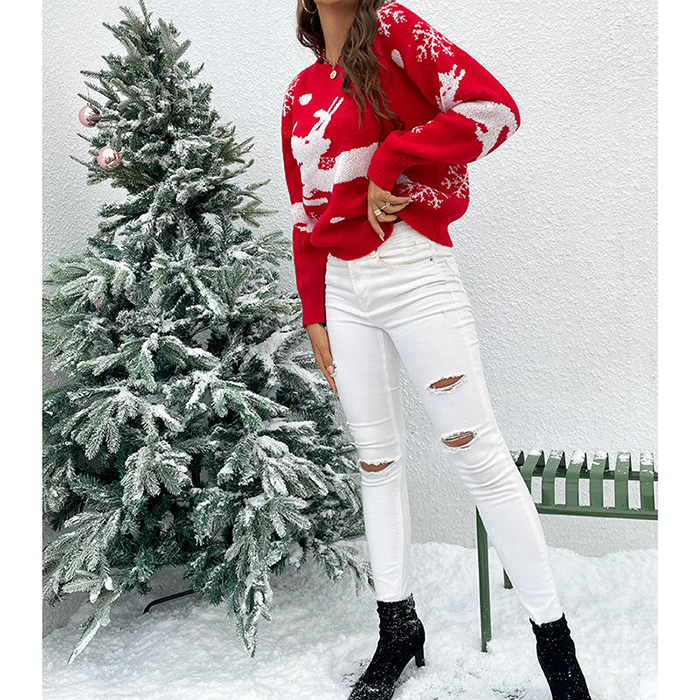 Women's Knitted High-quality Long Sleeve