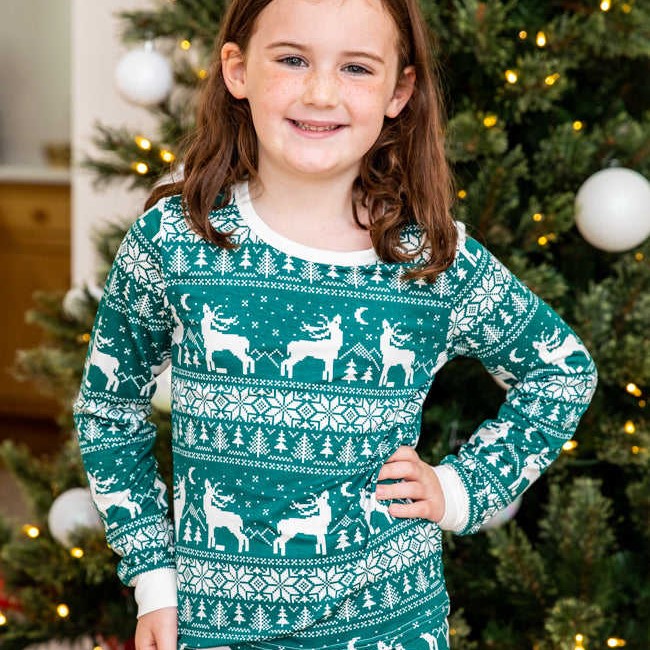 Home Wear Custom Green Print