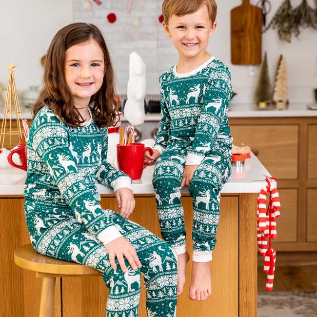 Home Wear Custom Green Print