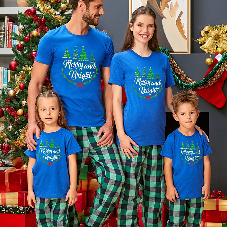 Short Sleeve Loungewear Christmas