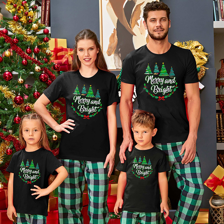 Short Sleeve Loungewear Christmas