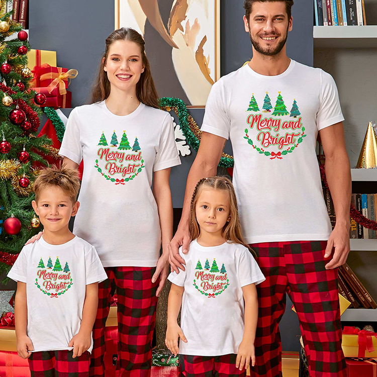 Short Sleeve Loungewear Christmas