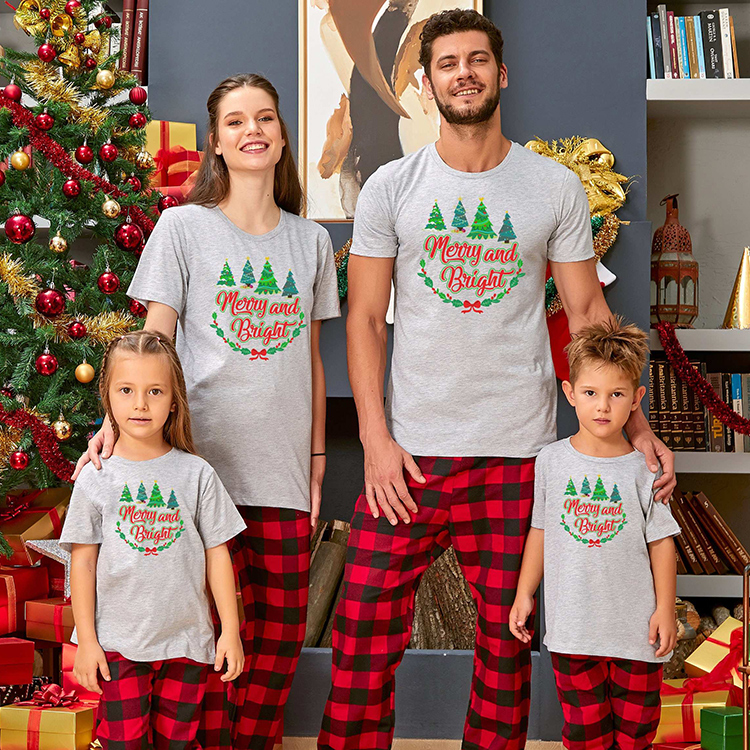 Short Sleeve Loungewear Christmas