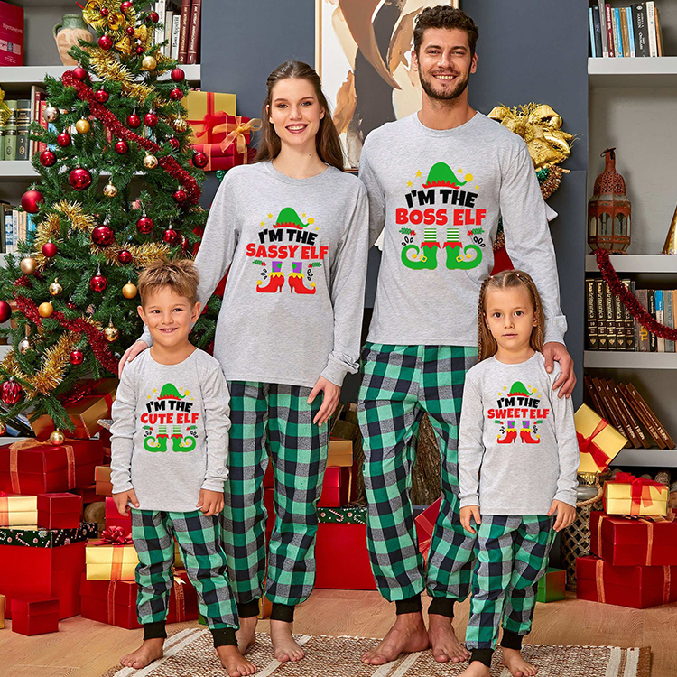 Sleepwear Long Sleeve Christmas Pajamas