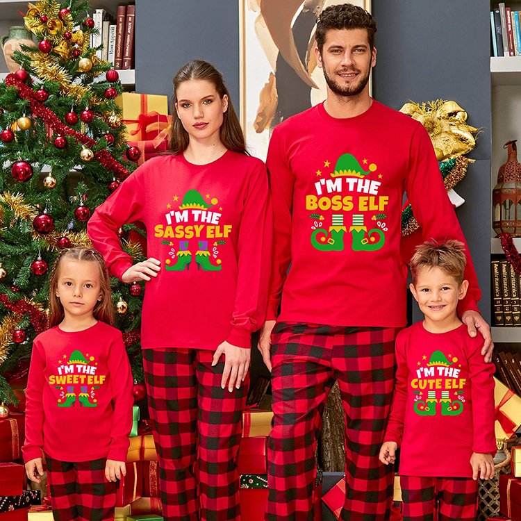 Sleepwear Long Sleeve Christmas Pajamas